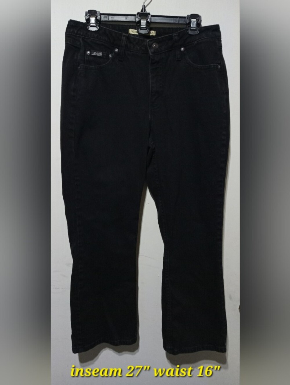 Riders by Lee Straight-Leg Black Women's Jeans